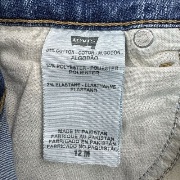 Levi's Women's Boot Cut Jeans - Blue - Picture 12 of 12